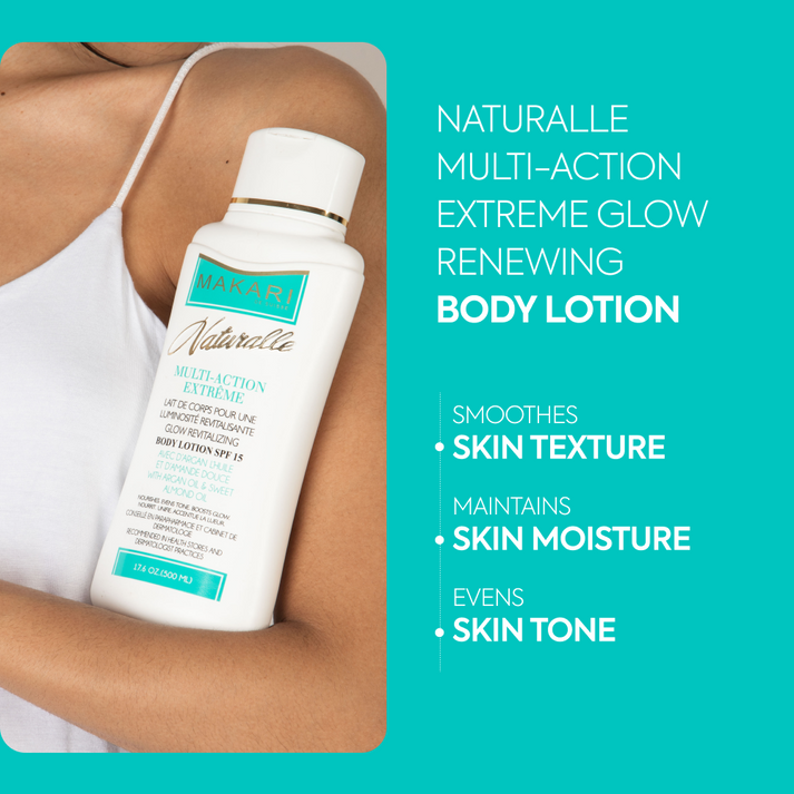 Makari Naturalle Multi-Action Extreme Glow Renewing Body Lotion SPF 15