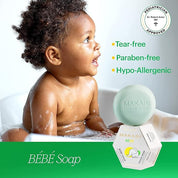 Makari Gentle Hydrating Baby Soap Bar with Shea Butter and Sweet Almond Oil
