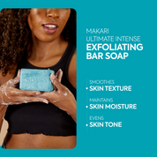 Makari Blue Crystal Revivify Multi Function Beauty Bar Soap Brightening and Cleansing
