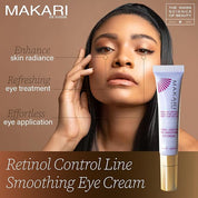 Makari Retinol Control Line Smoothing Eye Cream 40ml Reduce Wrinkles and Puffiness