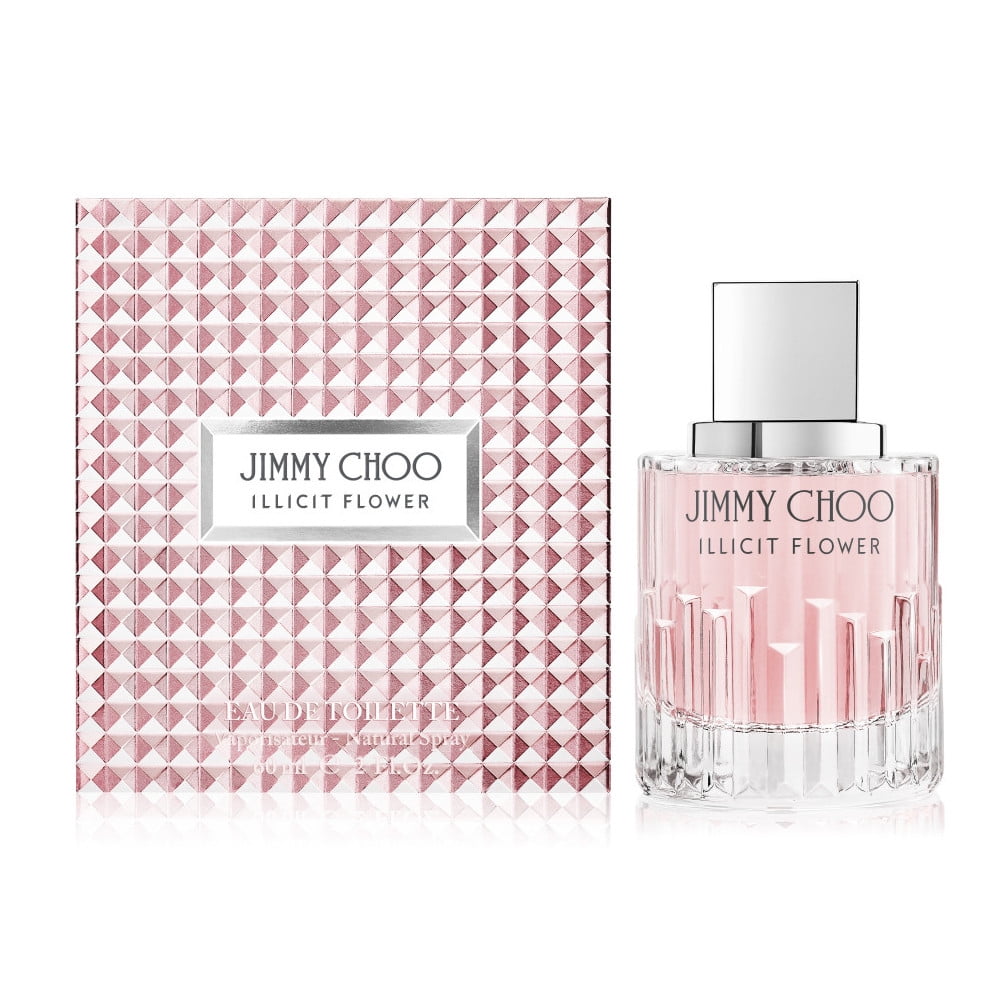 Jimmy Choo Illicit Flower Perfumed Eau De Toilette Spray for Women 3.4 Oz 100 ml