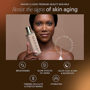 Makari Body Brightening Beauty Milk Premium Plus Advanced Radiance Hydration for Body