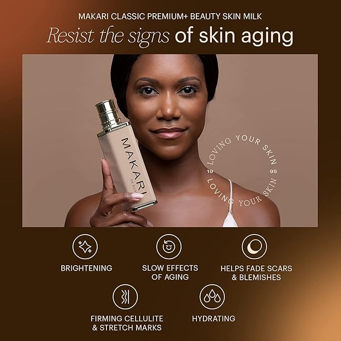 Makari Body Brightening Beauty Milk Premium Plus Hydrating Body Brightener