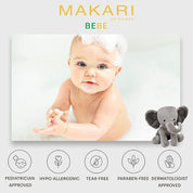 Makari Gentle Hydrating Baby Soap Bar with Shea Butter and Sweet Almond Oil