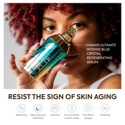 Makari Blue Crystal Regenerating Serum Antioxidant and Anti-Aging Treatment