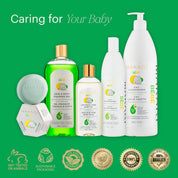 Makari Baby Hair and Body Foaming Cleanser Gel for Delicate Skin