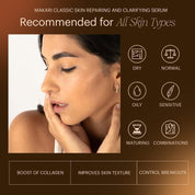 Makari Skin Repairing and Clarifying Serum 40ml Brighten Repair and Control Breakouts