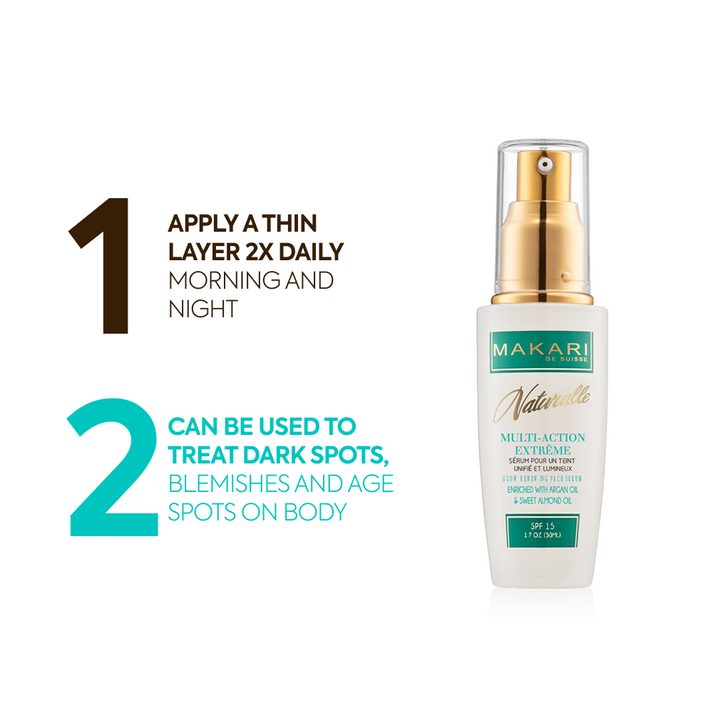 Makari Naturalle Multi-Action Extreme Glow Revitalizing Face Serum SPF 15