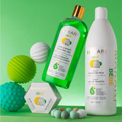 Makari Baby Hair and Body Foaming Cleanser Gel for Delicate Skin