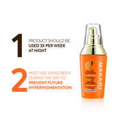 Makari Extreme Argan and Carrot Oil Dark Spot Corrector Serum Targeted Brightening Treatment