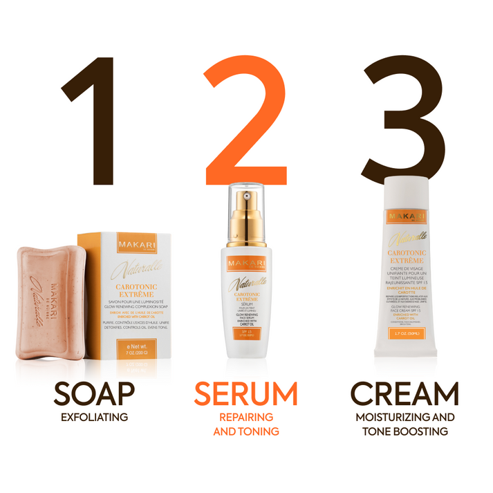 Makari Naturalle Carotonic Extreme Glow Renewing Face Serum SPF 15