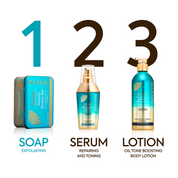 Makari Blue Crystal Revivify Multi Function Beauty Bar Soap Brightening and Cleansing