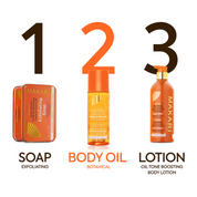 Makari Extreme Argan and Carrot Botanical Body Oil Hydrating and Stretch Mark Treatment