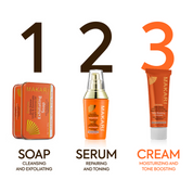 Makari Extreme Argan and Carrot Oil Tone Boosting Cream Brightening and Anti-Aging Facial Treatment