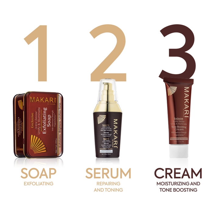 Makari Exclusive Tone Boosting Face Cream Hyperpigmentation and Radiance Care