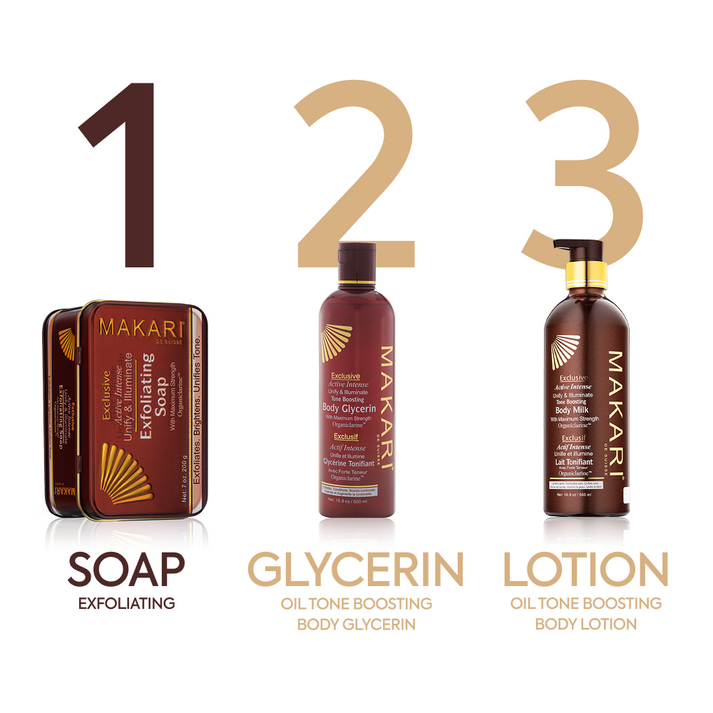 Makari Exclusive Active Intense Soap Exfoliating and Radiance Boost