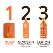 Makari Extreme Argan and Carrot Oil Multi Function Soap Brightening and Exfoliating Bar