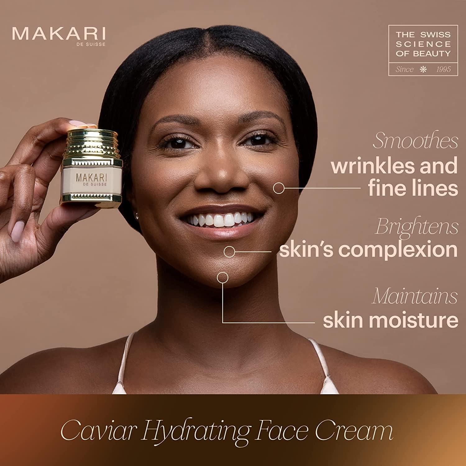 Makari Caviar Hydrating Face Cream 30ml Anti-Aging Nourish and Revitalize Skin