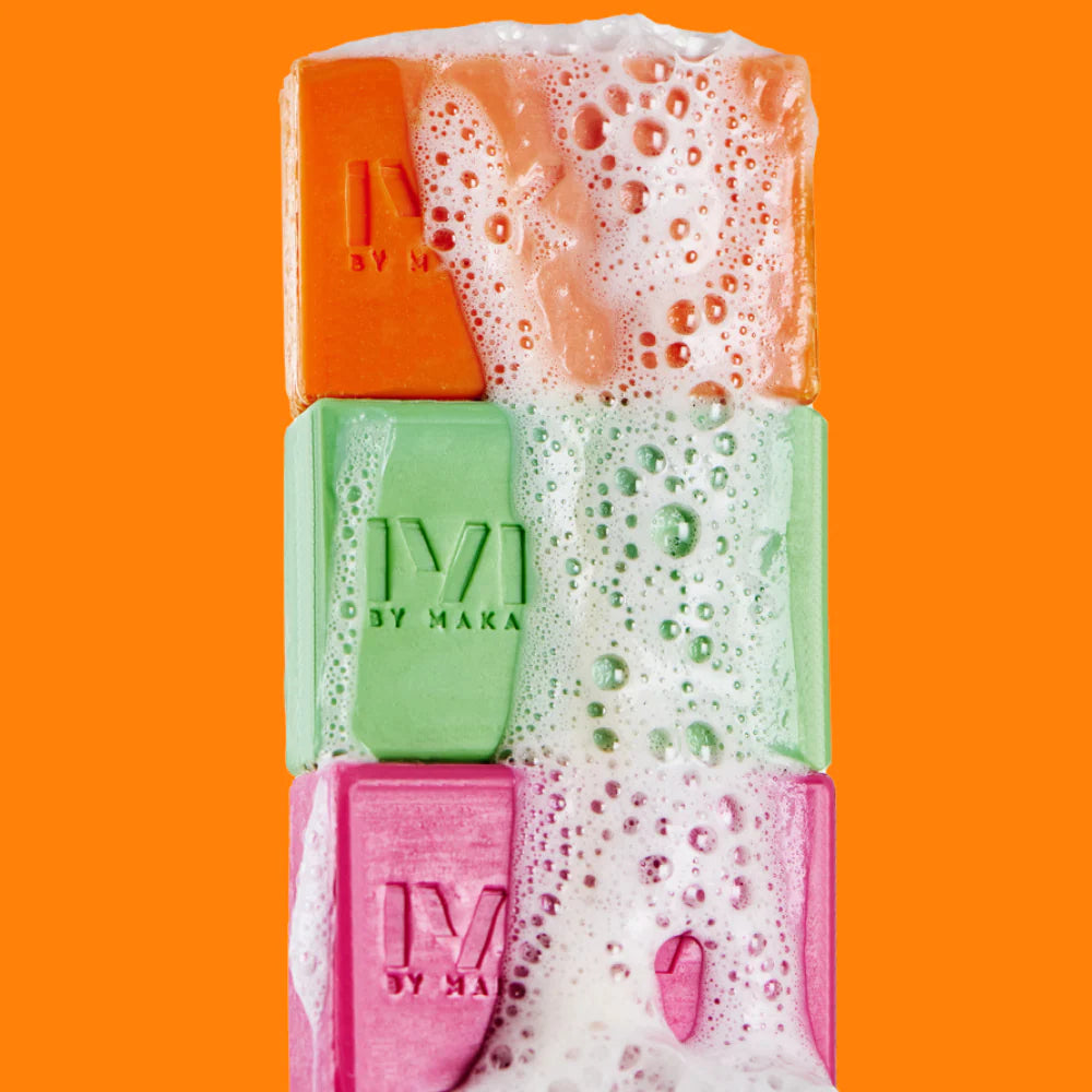 Makari Vitamin C and Turmeric Facial Cleansing Bar 100g Brighten Even Tone IYKYK