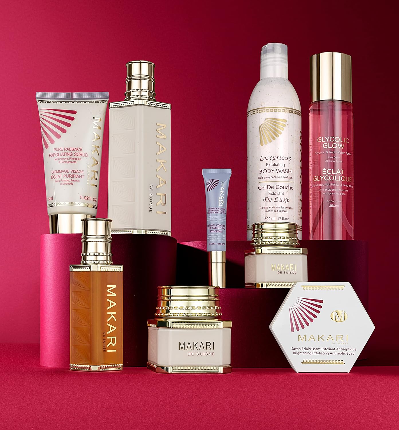 Makari Day Radiance Face Cream 55ml Brighten Daily Moisturize and Protect Skin