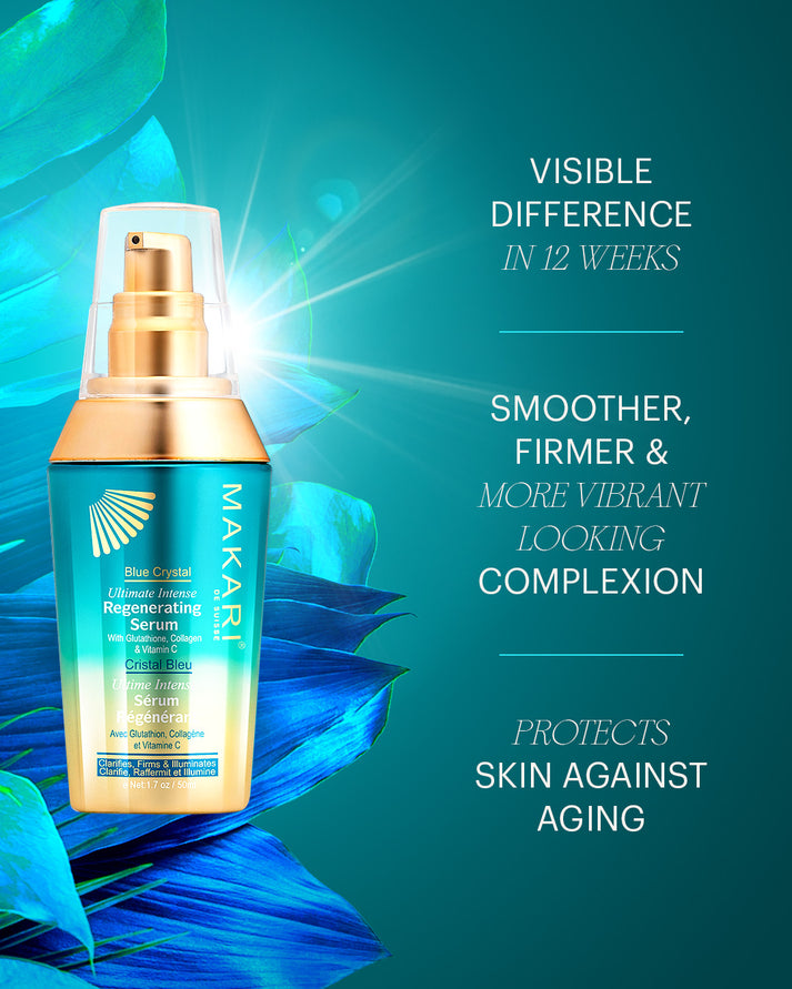 Makari Blue Crystal Regenerating Serum Antioxidant and Anti-Aging Treatment
