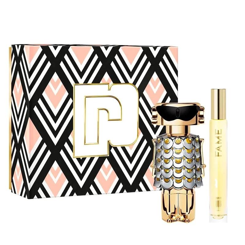 Paco Rabanne Fame Women's Eau De Parfum Gift Set 1.7 Oz 50 ml + 0.33 Oz 10 ml
